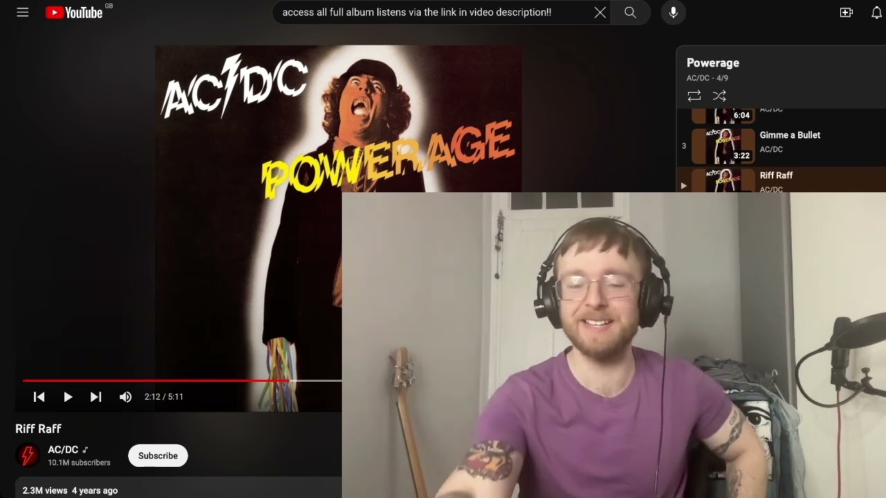 ACDC - Riff Raff Reaction & First Time Listen