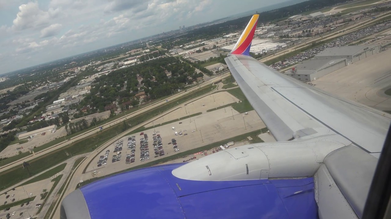 Southwest Airlines Takeoff From Milwaukee