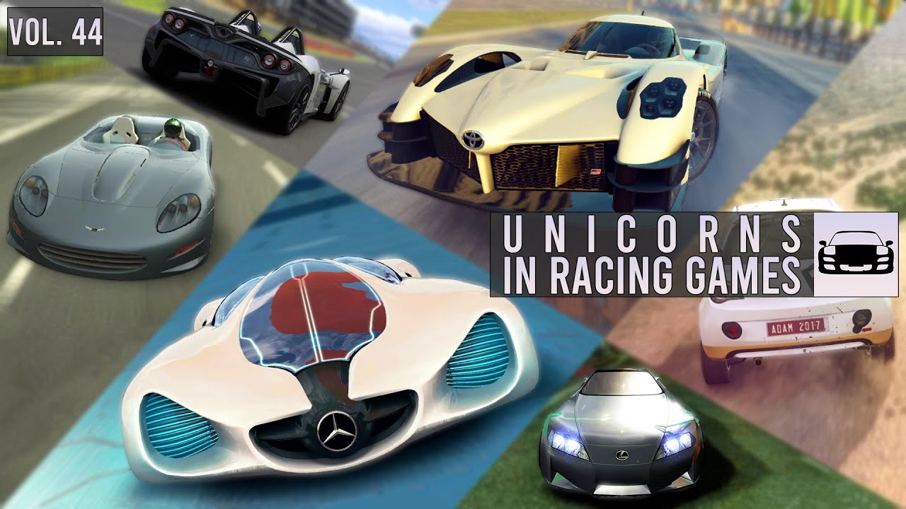 20 Cars You RARELY See in Games - Unicorns in Racing Games (Volume 44)