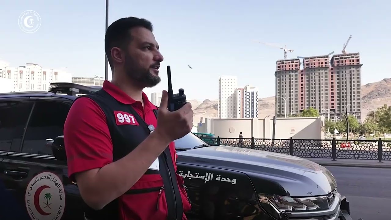 كلمة رئيس الهيئة للمسعفين والمتطوعين بالحرم