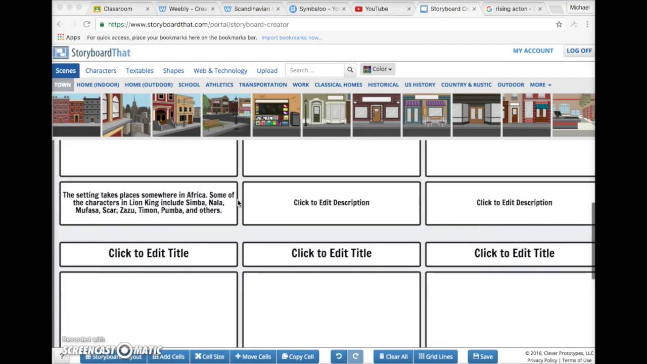 StoryBoard That Tutorial