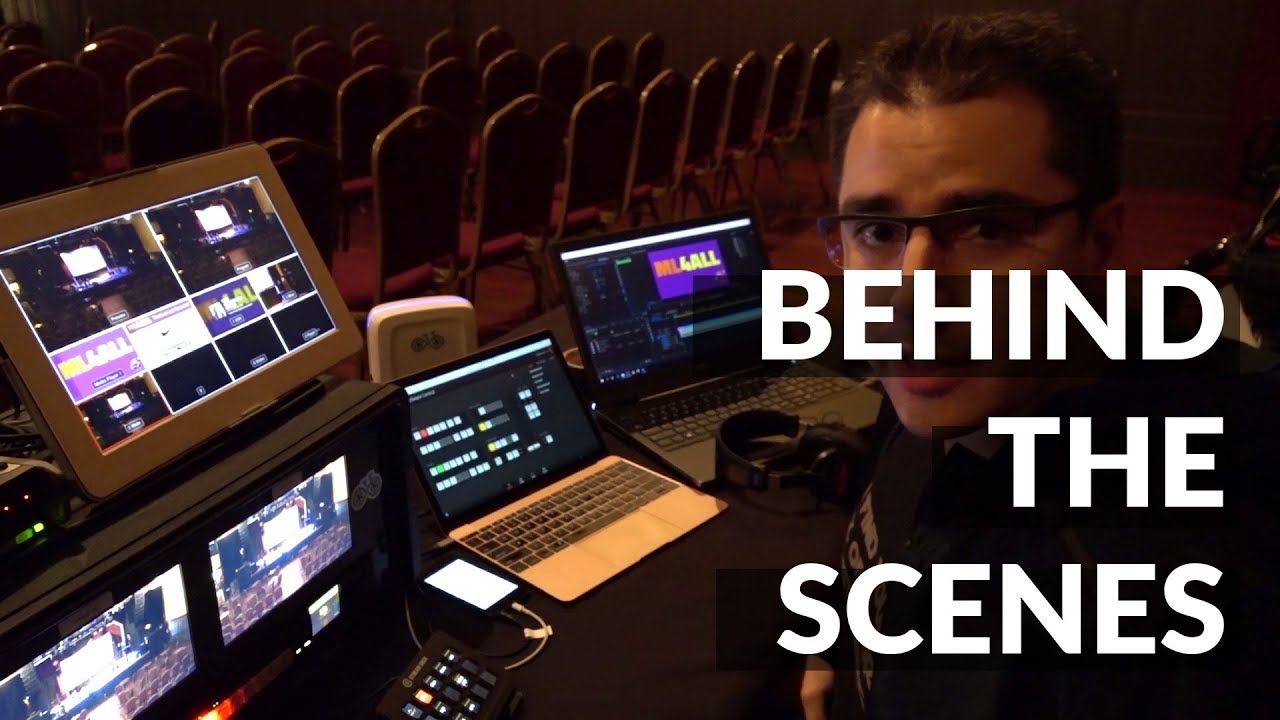 Bicycle-sized live-streaming rig using the Blackmagic ATEM