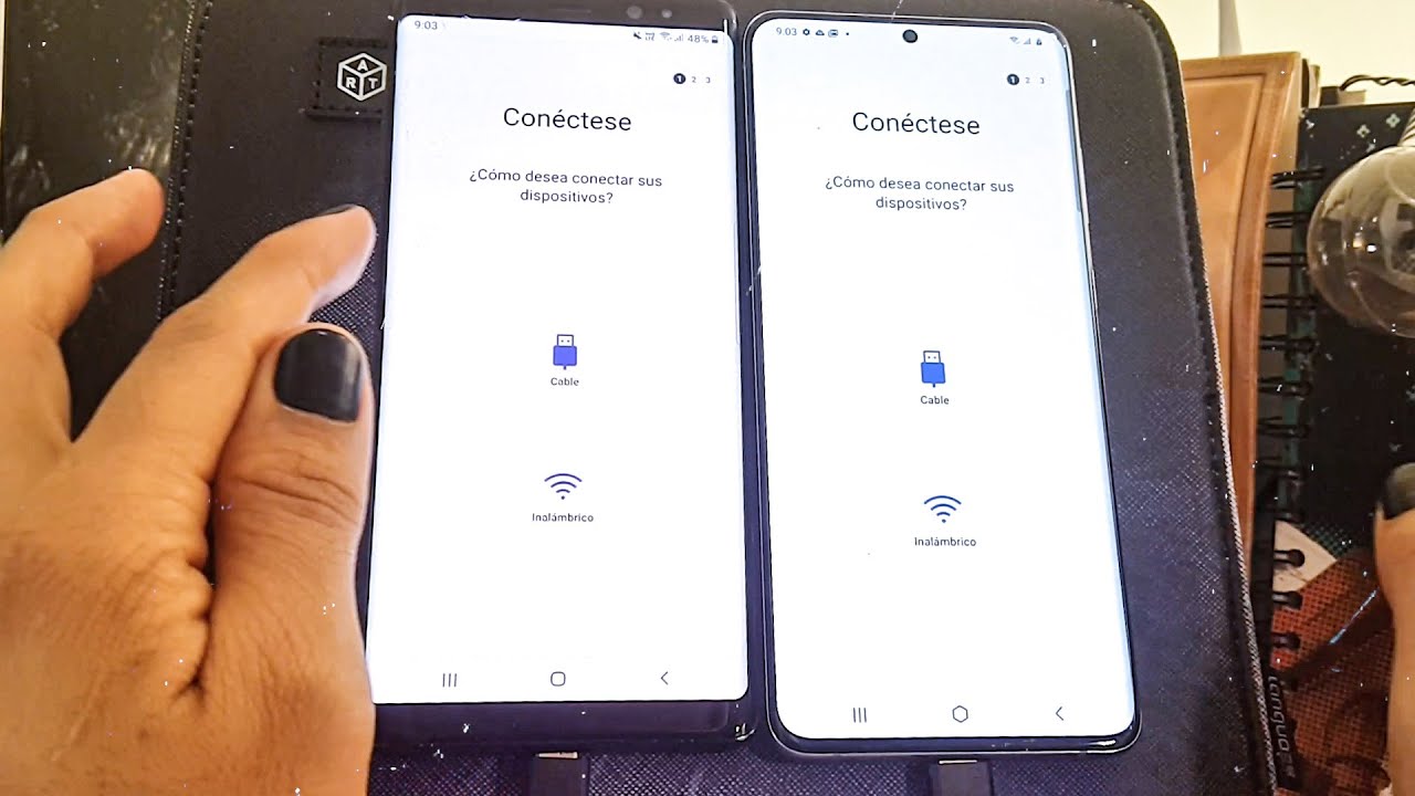 ¿Cómo transferir la información de Android a Android con cable USB?