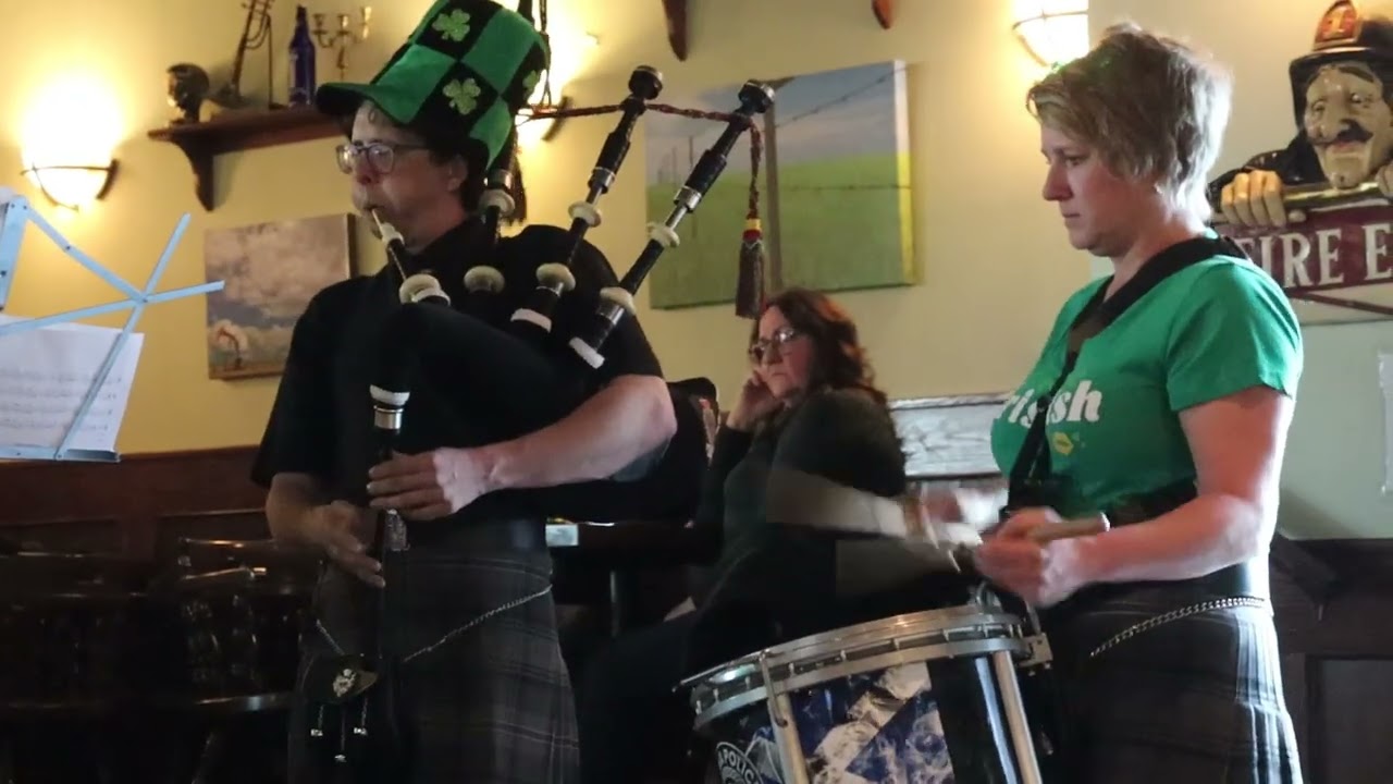 Kilted Wind at the Estevan Grasshopper for St Patrick's Day