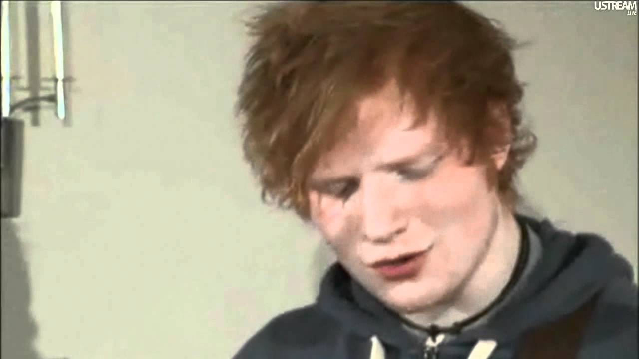 Ed Sheeran - Give Me Love Live On UStream