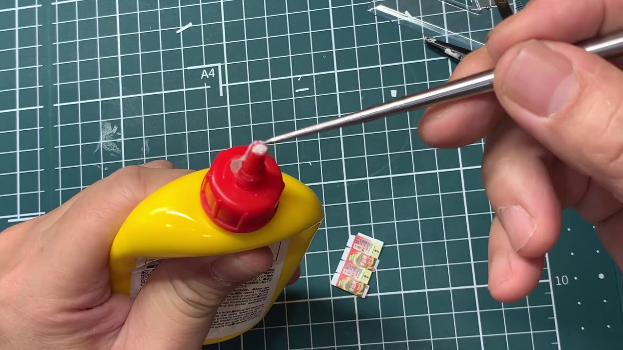 HANKTOWN商品內「造型棒」和鋁箔包的作法｜鄭鴻展微縮•Hank Cheng Diorama