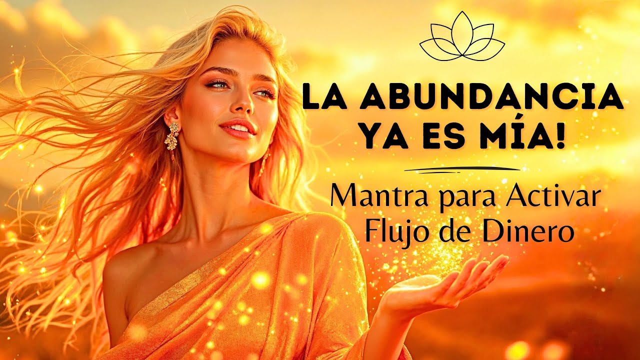 LA ABUNDANCIA YA ES MÍA 💰 Activa el FLUJO de DINERO y PROSPERIDAD con este PODEROSO MANTRA ✨