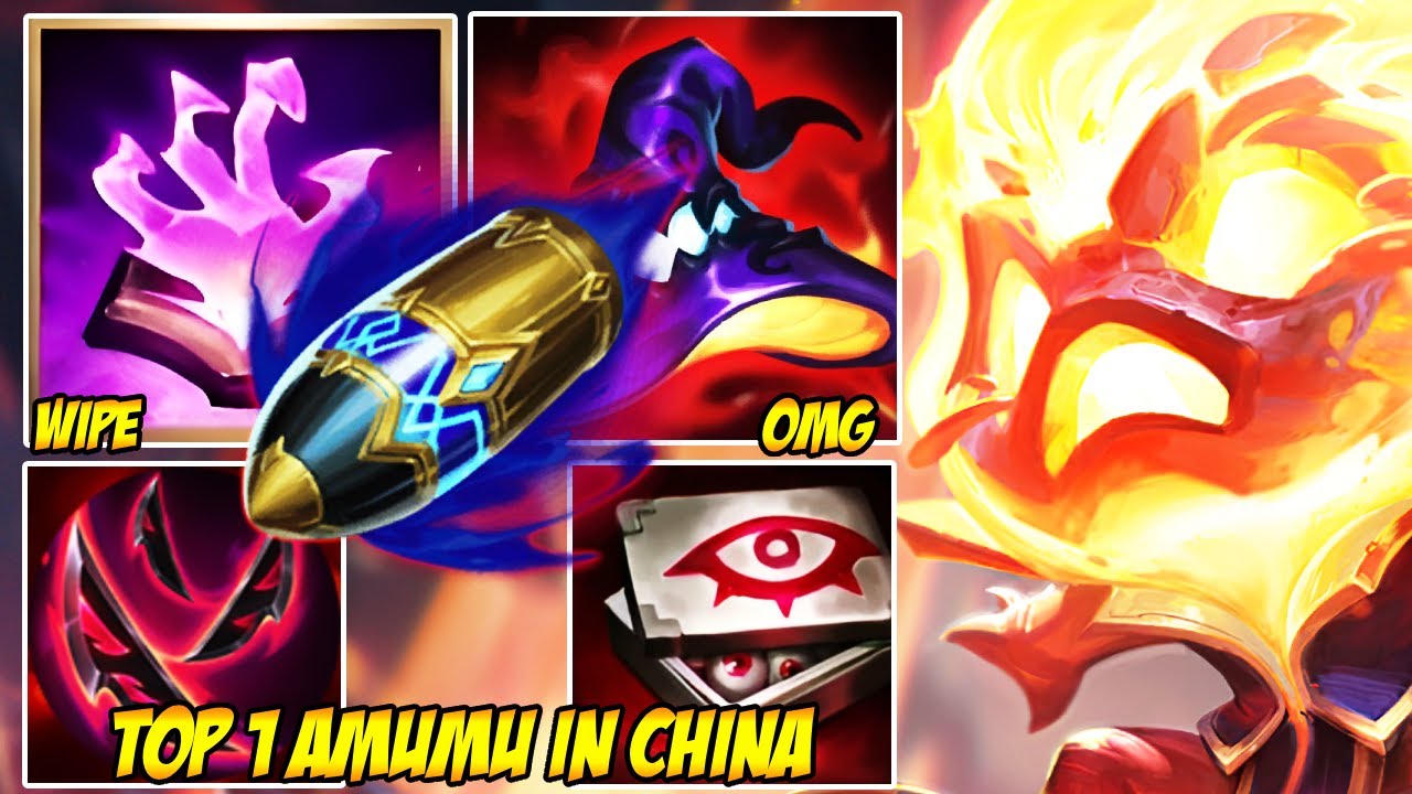 WILD RIFT CHINA TOP 1 AMUMU - THEY THOUGHT THEY ESCAPED... AMUMU