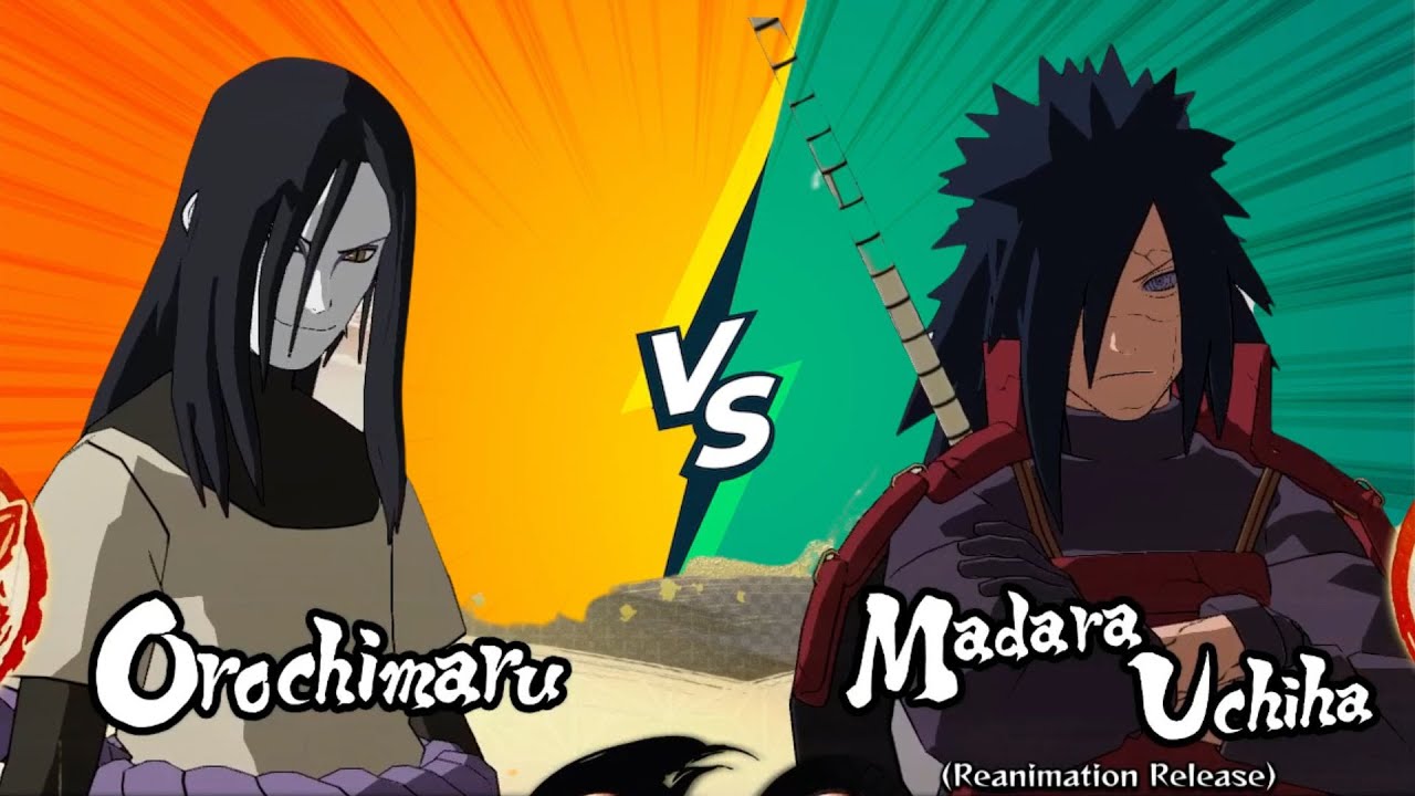ᴴᴰ Orochimaru vs Madara : Reanimation (Com vs Com) Naruto Shippuden Ultimate Ninja Storm 4 #nuns4
