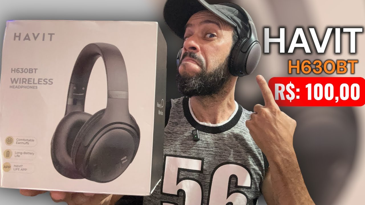 HEADPHONE HAVIT H630BT A PENAS R$: 100,00 VALE A PENA ?