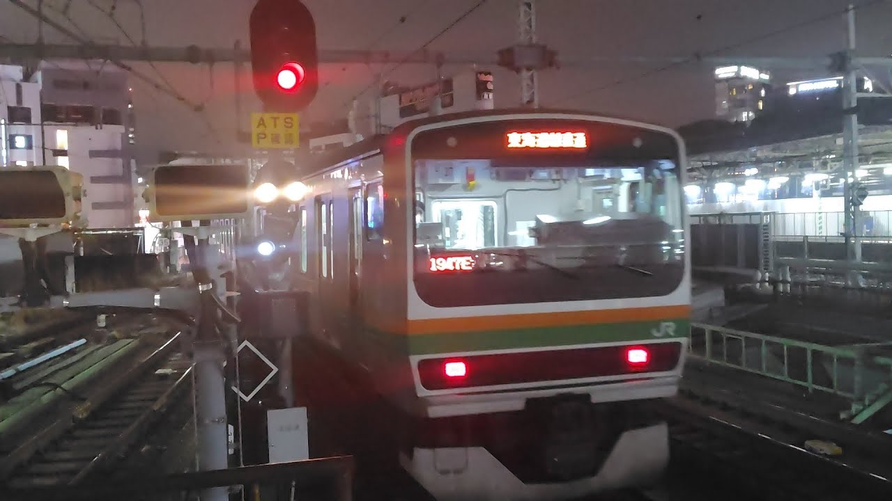 上野東京ライン平塚行き