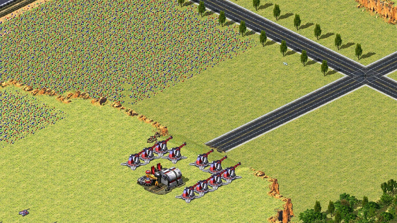 Red Alert 2 | Yuri's Revenge | 7 vs 1 | Extra hard AI | France | Random