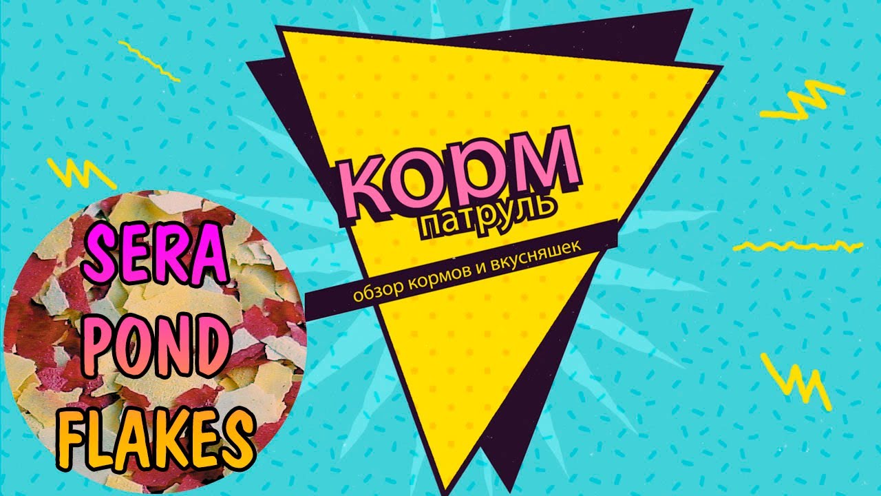БУМАЖНЫЙ КОРМ ДЛЯ РЫБ |  SERA POND FLAKES