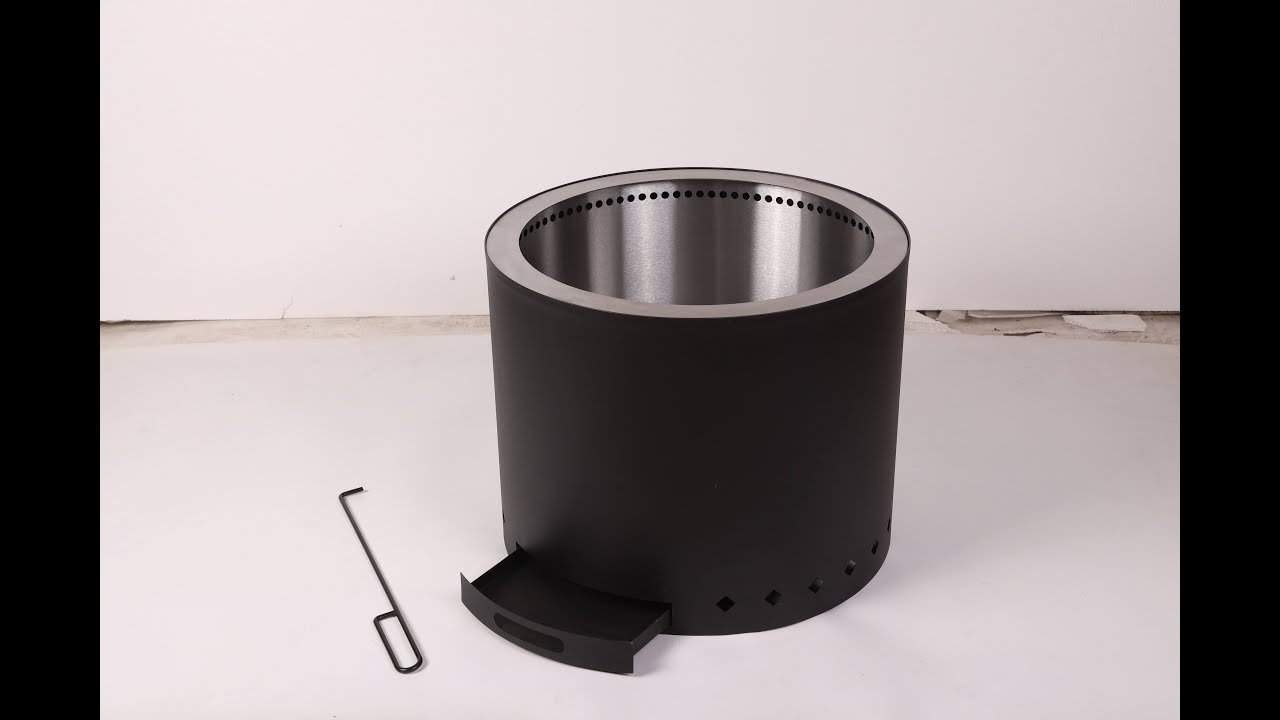 KINGJOY Exclusive Patent-Smokeless Fire Pit