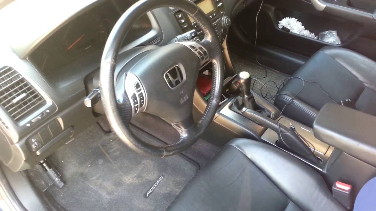 Honda Accord cl 7-cl 9  Как правильно отрегулировать педаль сцепления- коробка механика.