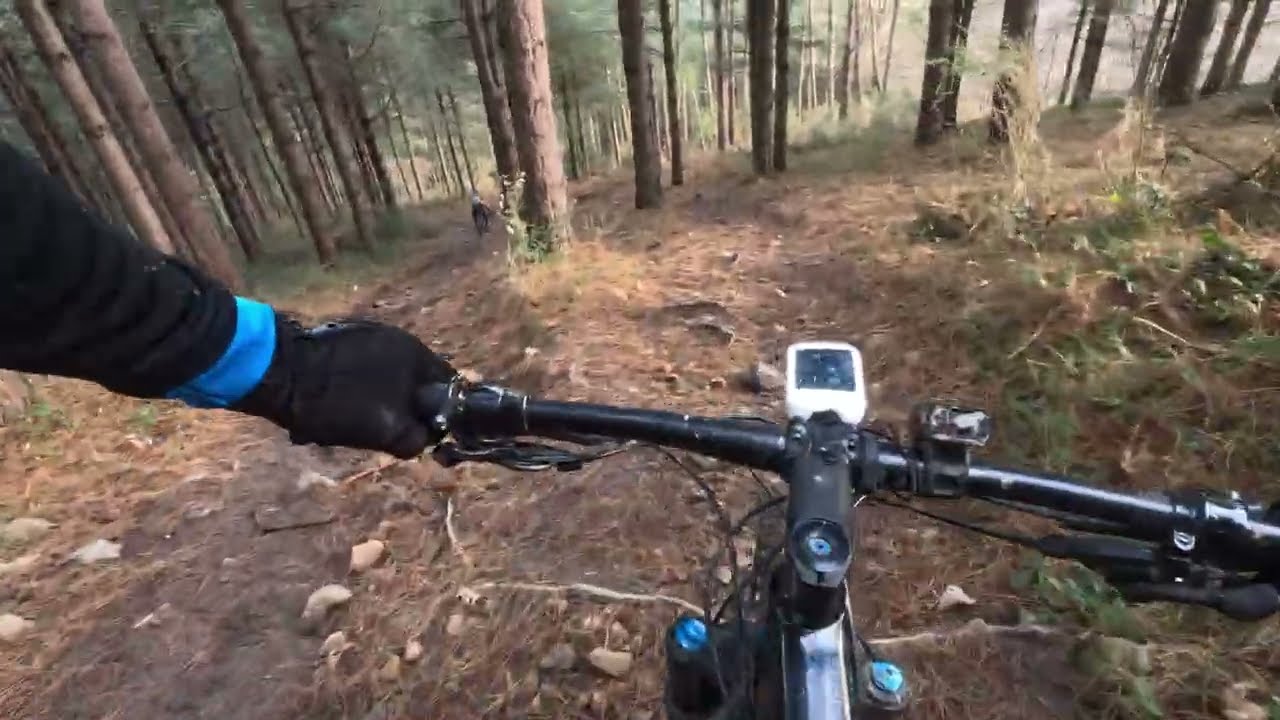 Frío 🥶y barro  entre P.Negras y Argalario!