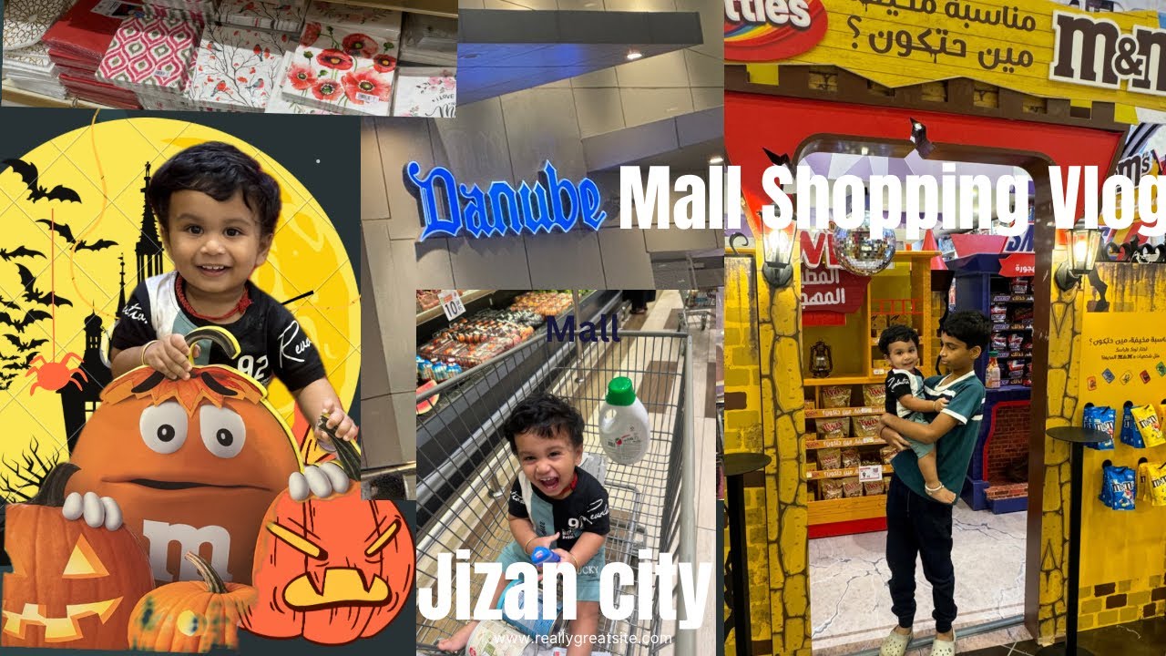 Danube Mall in jizan/ Shopping Vlog🛍🛒 Jizan Vegetable Market/ Saudi Arabia