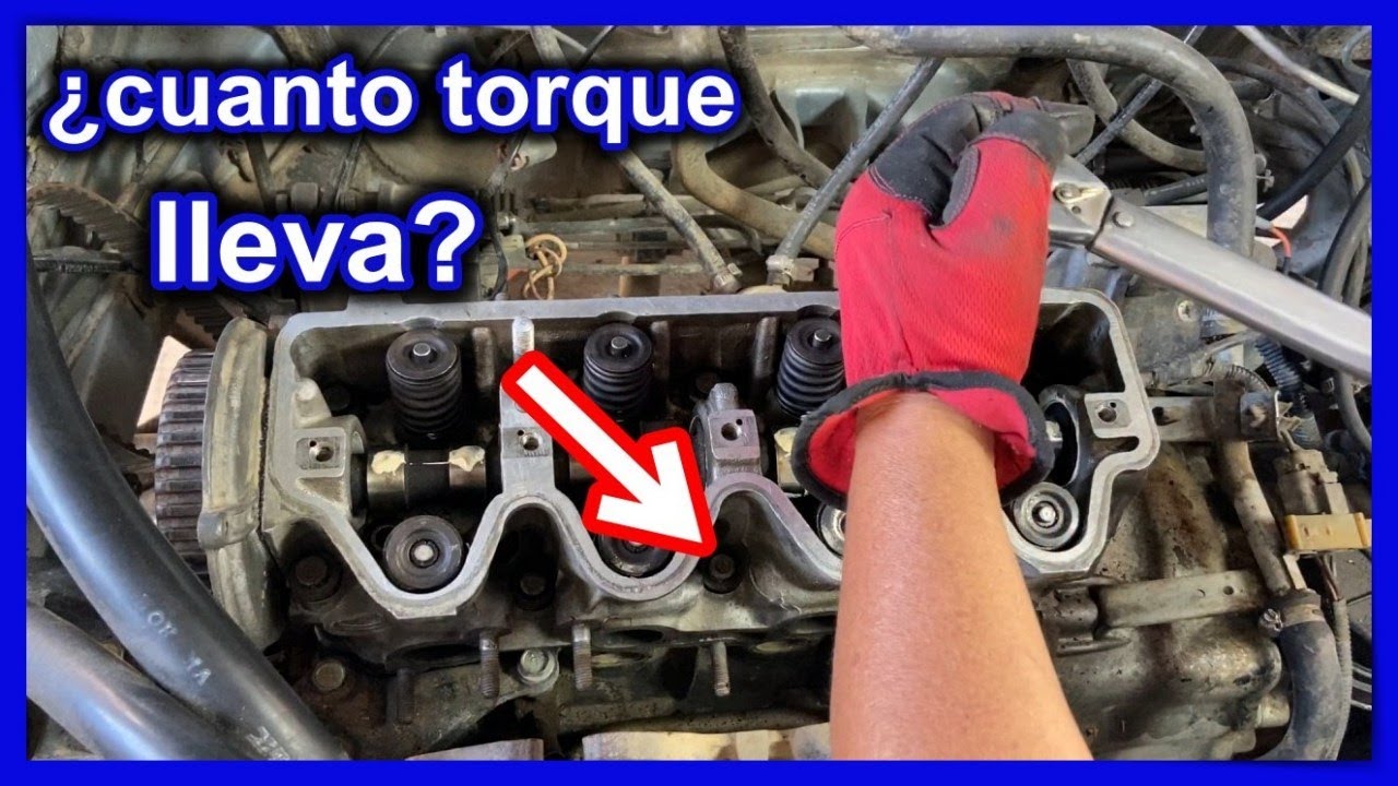 ¿Como se le da el torque a la cabeza de el motor?  y recomendaciones.