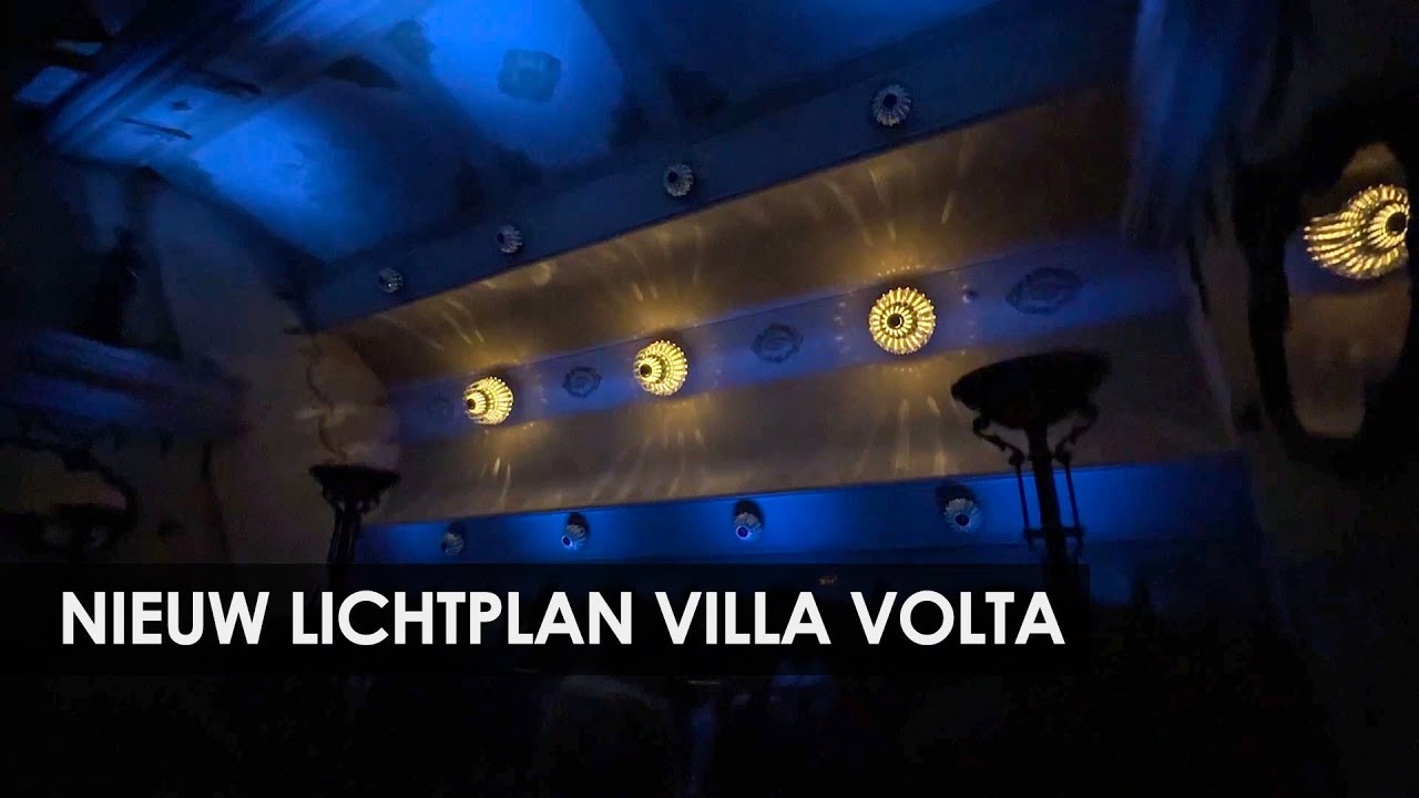 Efteling: nieuw lichtplan Villa Volta (oktober 2025)