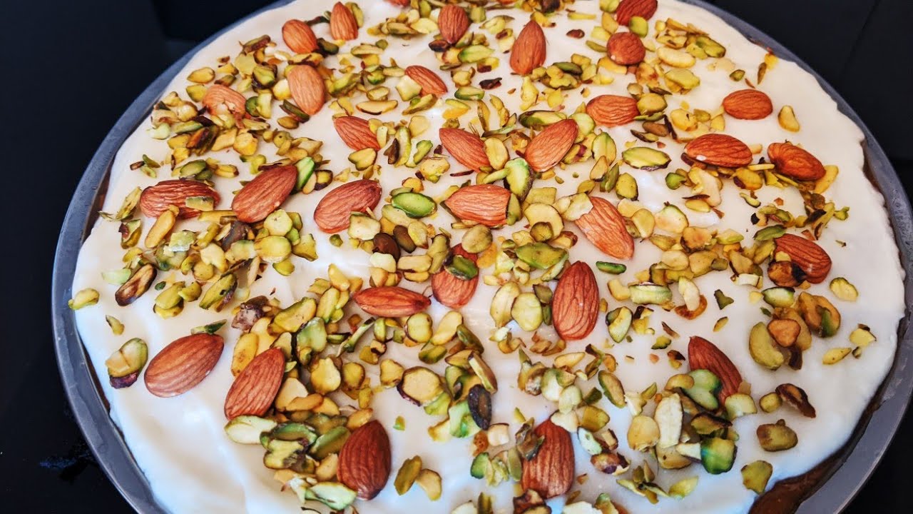 The best Mafrookeh step by step- Lebanese- Arabic Dessert With Semolina- مفروكة
