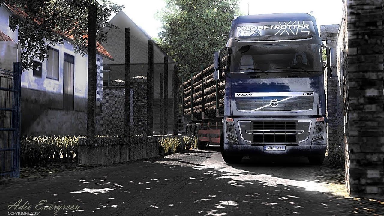Euro Truck simulator 2- tornio (finlandia) para chania (grecia) vamooo...