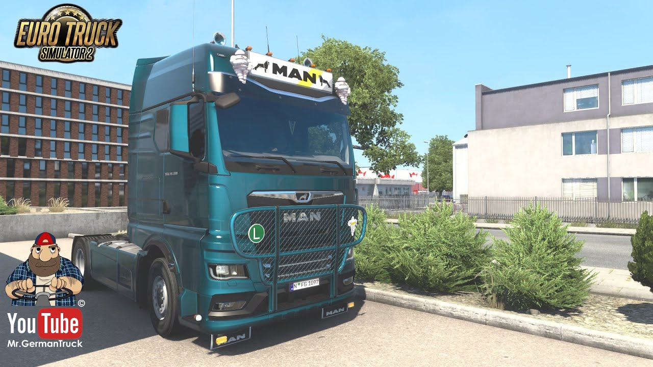 [ETS2 v1.48] MAN TG3 Lightbox & Bullbar Mod
