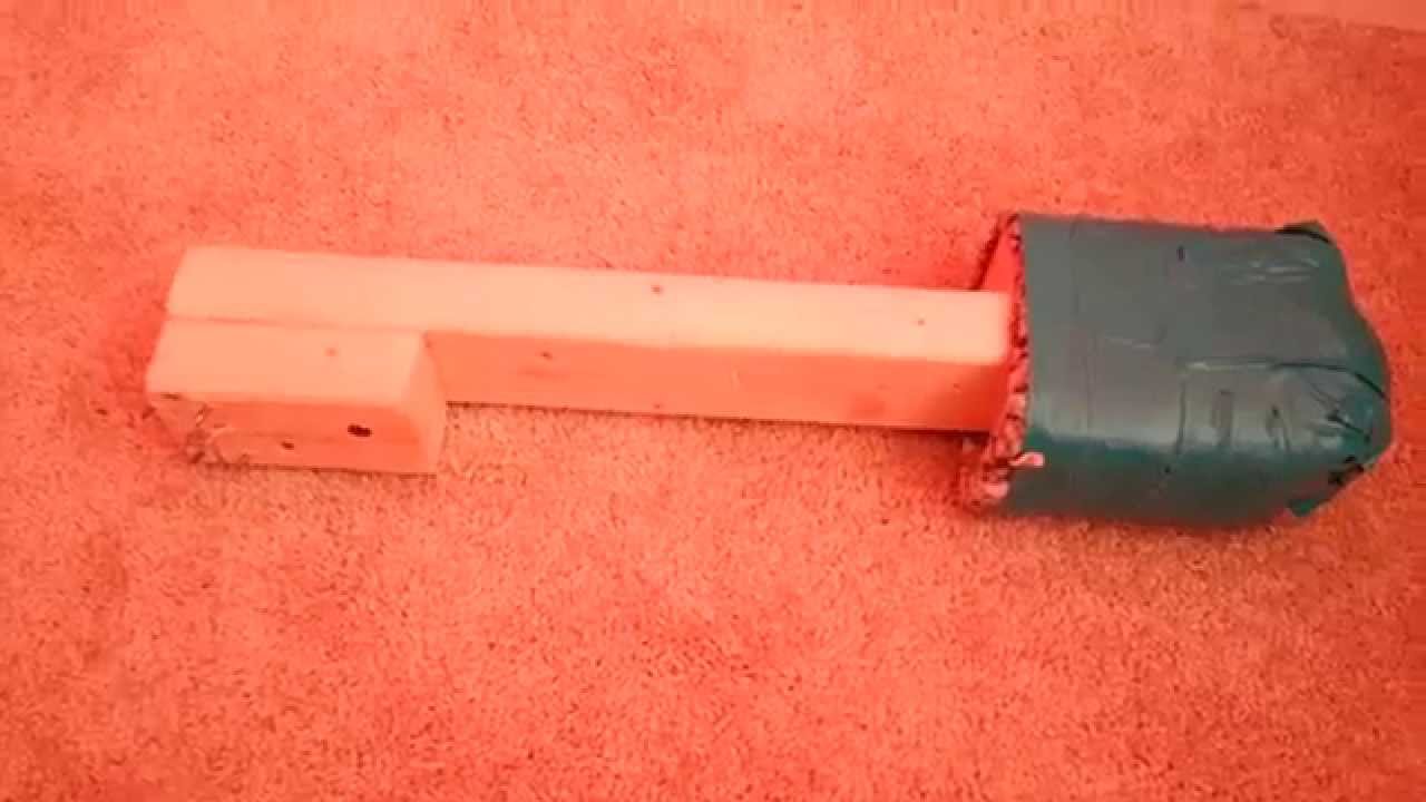 Carpet knee kicker homemade