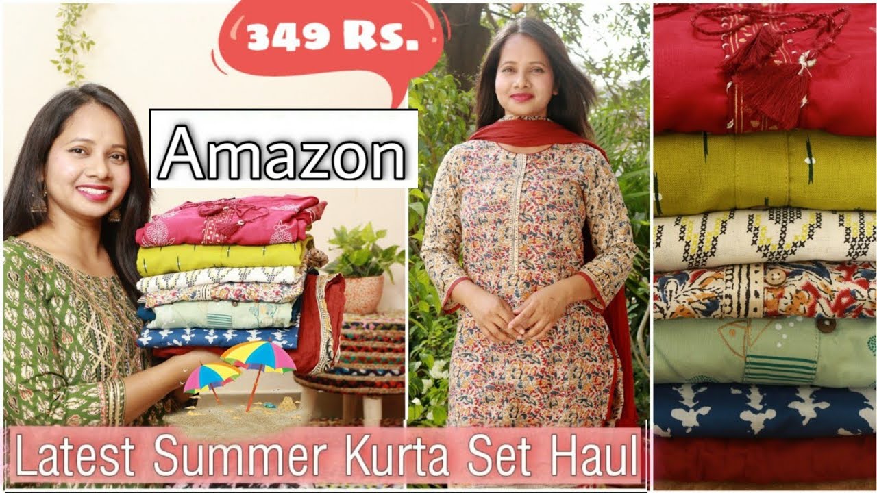 Amazon Kurta Set Haul Starting 359 Rs. | Amazon Kurti Haul & Review | Ranjana R