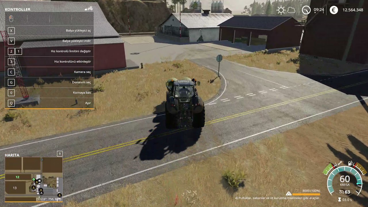 Farming Simulator 19'da Balya Taşıma ve Satma