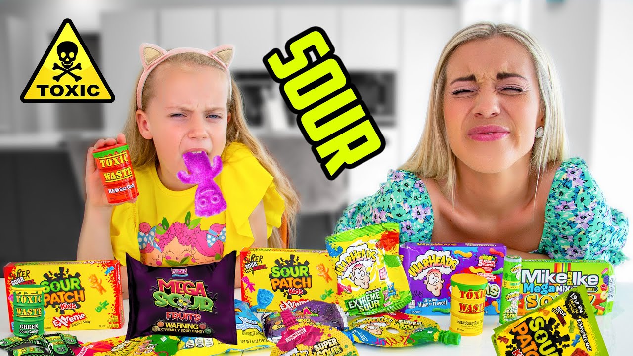 The Most SOUR CANDY CHALLENGE (FUNNY)
