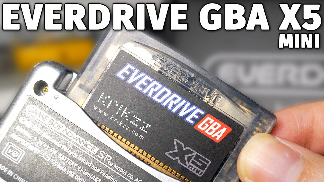 Полное руководство по Everdrive GBA X5 Mini!