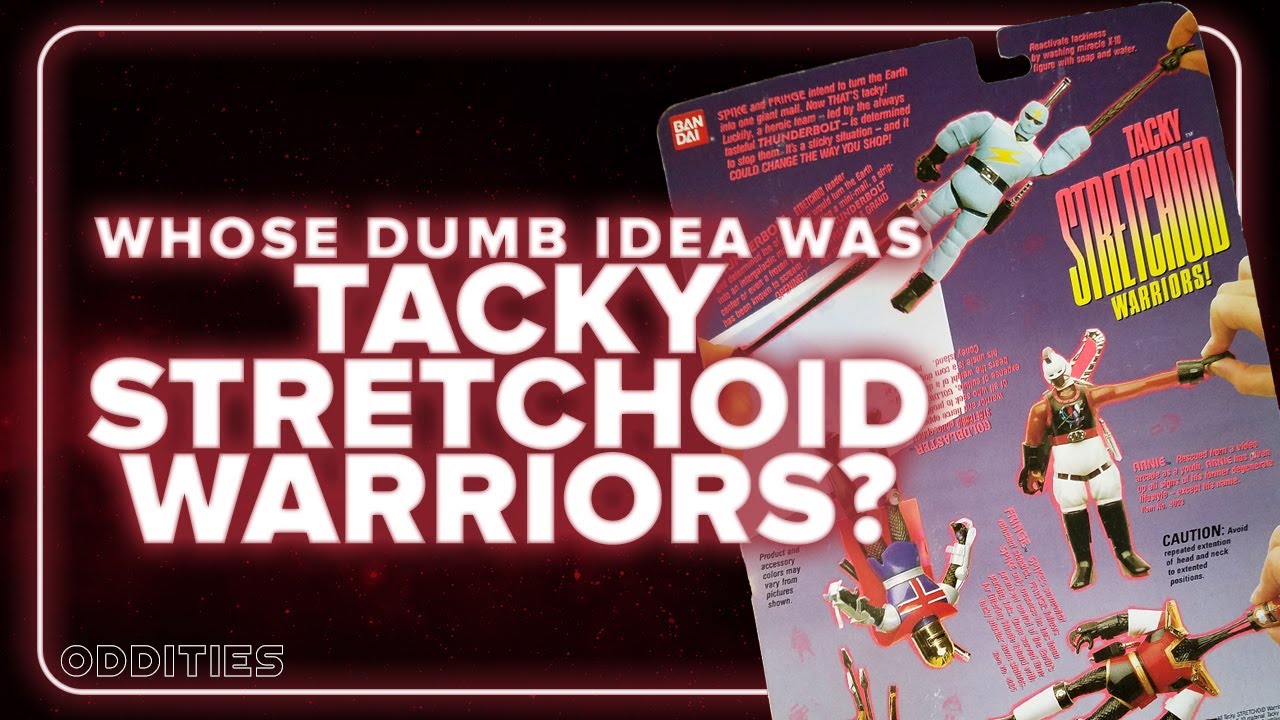 Чья это была глупая идея? «Tacky Stretchoid Warriors»? Почему бы просто не назвать их «Giraya Nin...