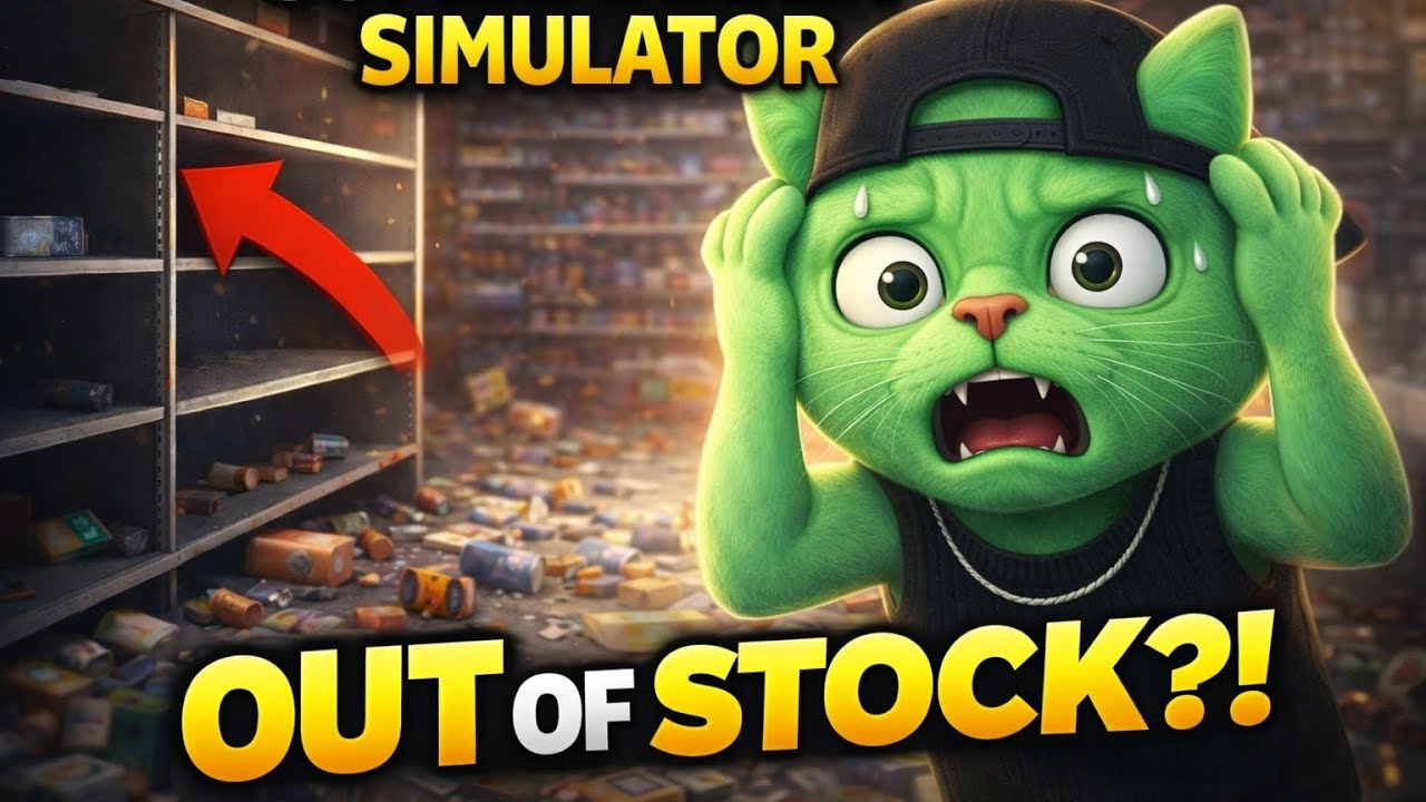 OUT OF STOCK?! 😱 | Supermarket Simulator Gameplay