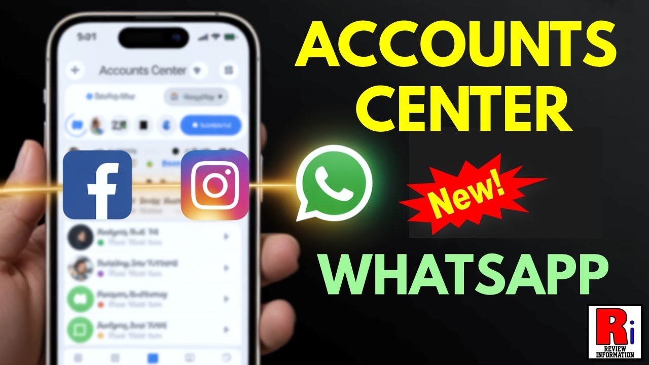 How to Link WhatsApp to Facebook & Instagram Using Accounts Center