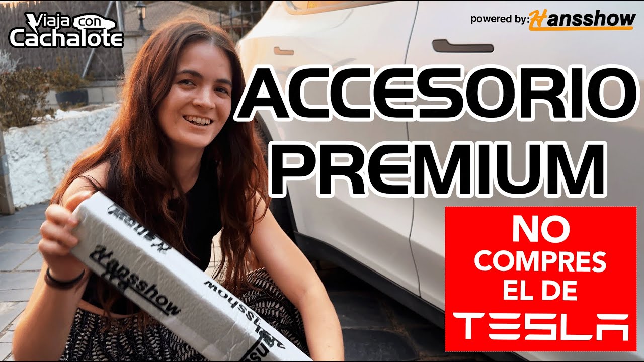 Umbral de puerta ILUMINADO para TESLA: FÁCIL de INSTALAR y RESULTÓN