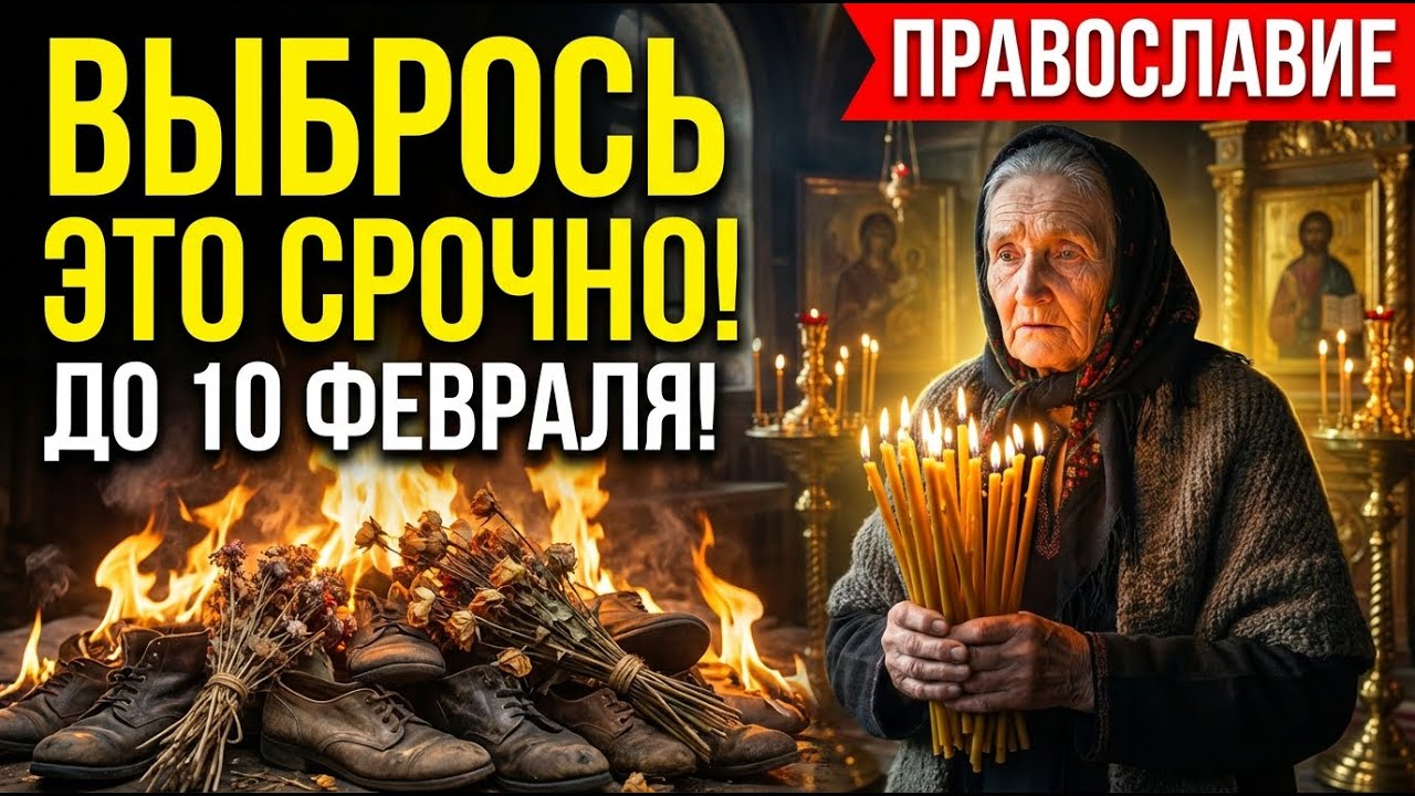 СРЕТЕНИЕ 2026: Если есть ЭТО в доме — удачи не жди! Главный запрет недели перед праздником.