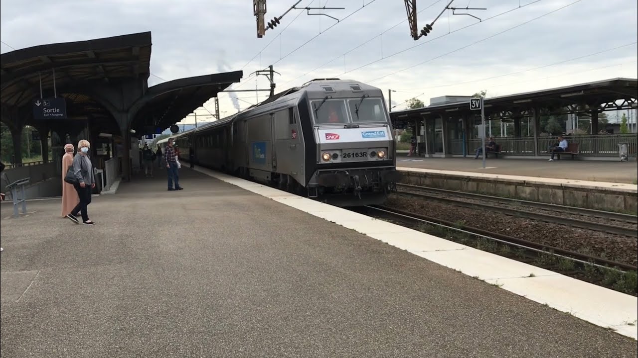 AMAZING CORAIL COACHES AND BB26000 AT 200KM/H! SNCF TER200 trip report: Saint Louis-Colmar