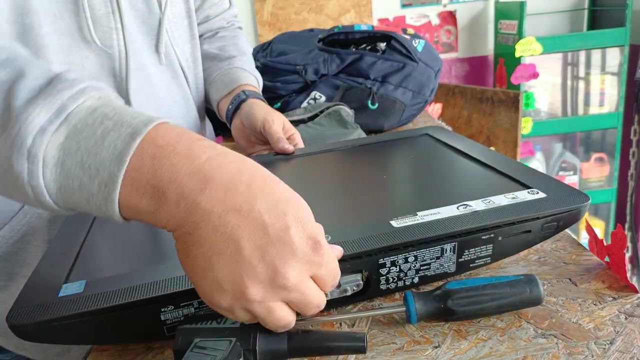 Mantenimiento de un todo en uno hp