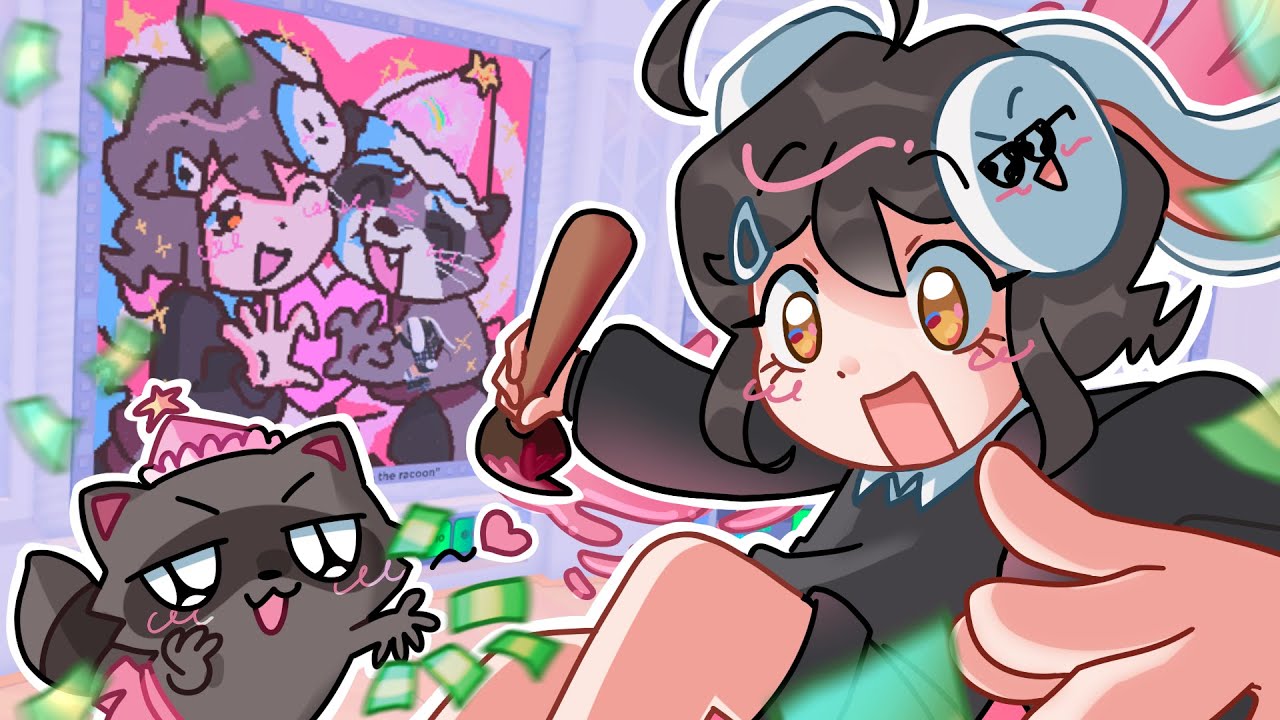 Getting Rich With My Drawings on Roblox