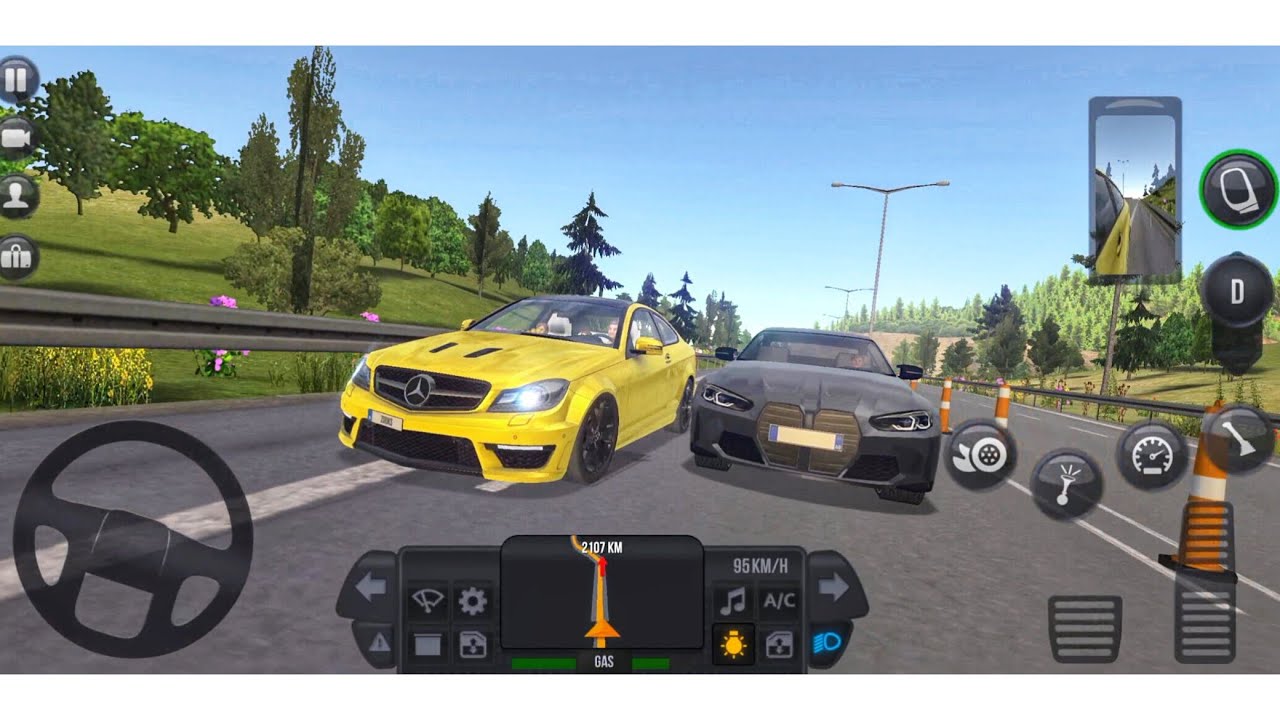 Truck simulator ultimate| mercedes Benz car mod part 11 Android gameplay 
