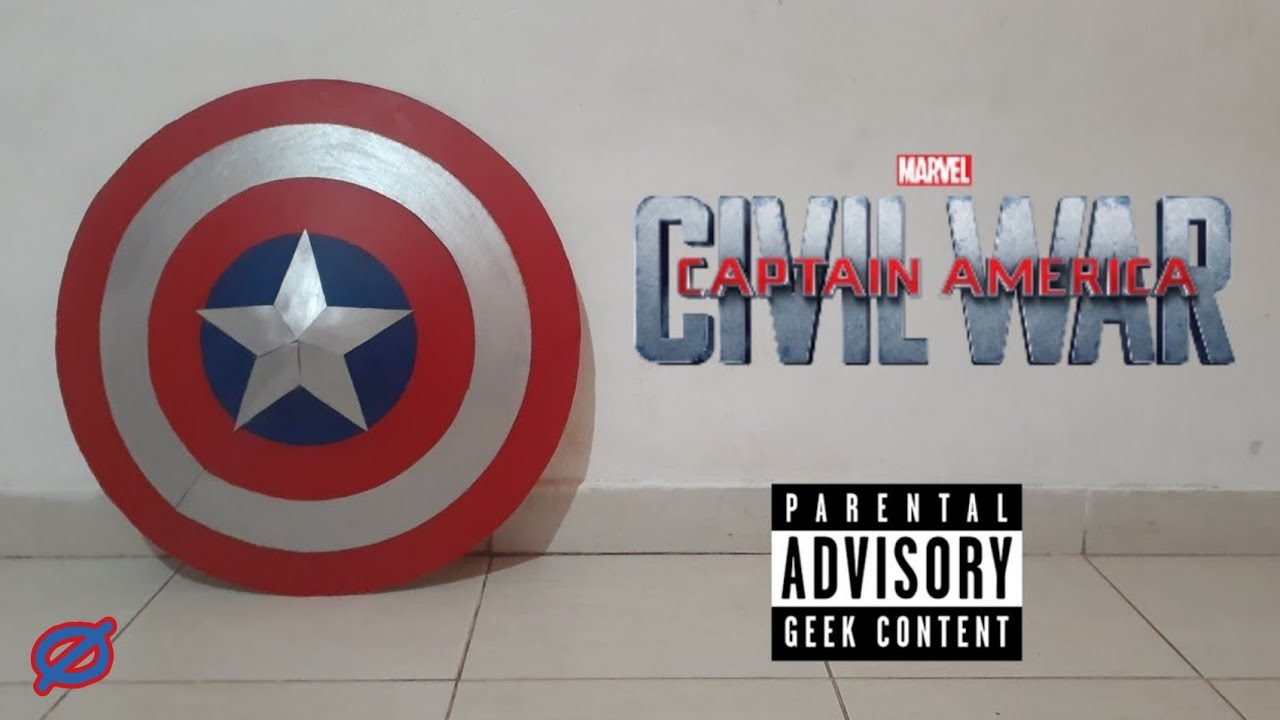 How To Make Captain America Shield?/¿Cómo hacer escudo del Capitan América?| StressedFaceØ