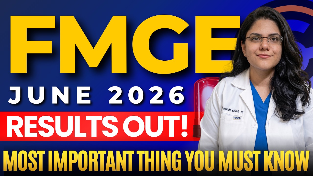 FMGE June 2026 Results Out 🚨 | Latest Update #fmge2026 #fmge #fmgeresult