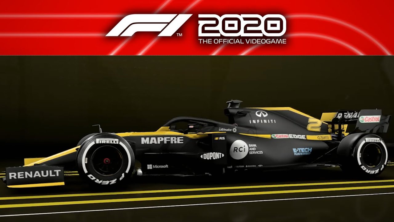 F1 2020 ALL CARS - Full Game Car List!
