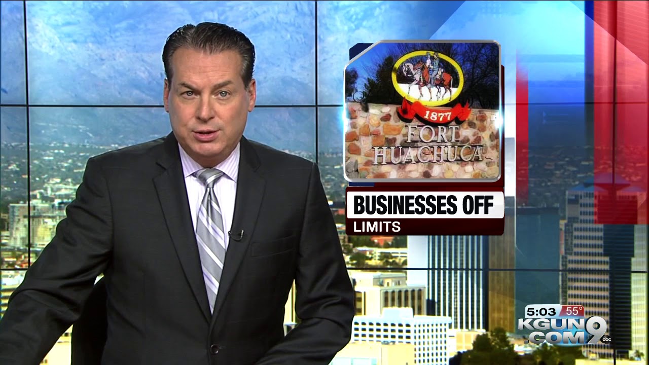 Two Arizona businesses declared off-limits for Fort Huachuca soldiers