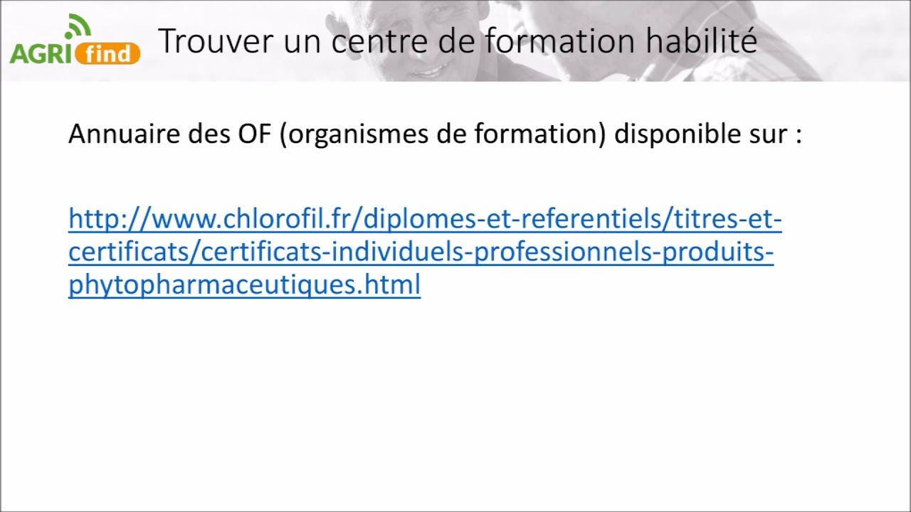 Comment renouveller son certiphyto certificat individuel (formation)