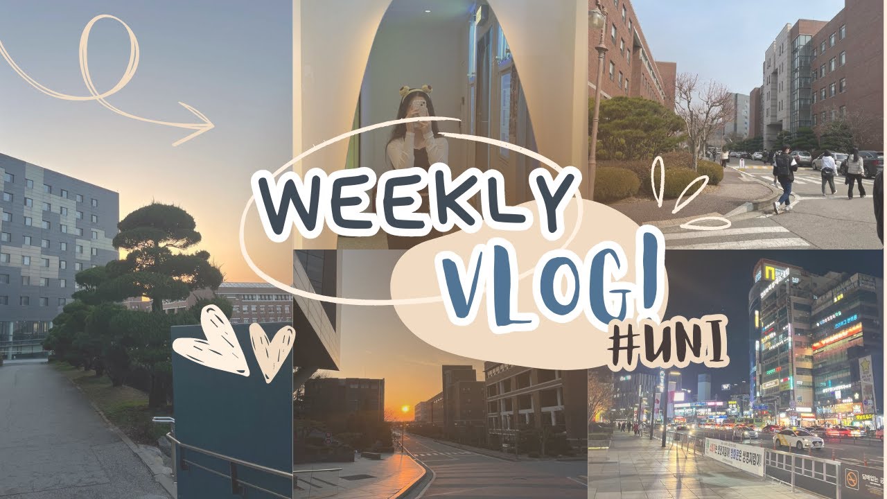 weekly vlog 💗/ namseoul uni/ south korea🇰🇷 / kz student🇰🇿 / первая неделя в университете в Корее