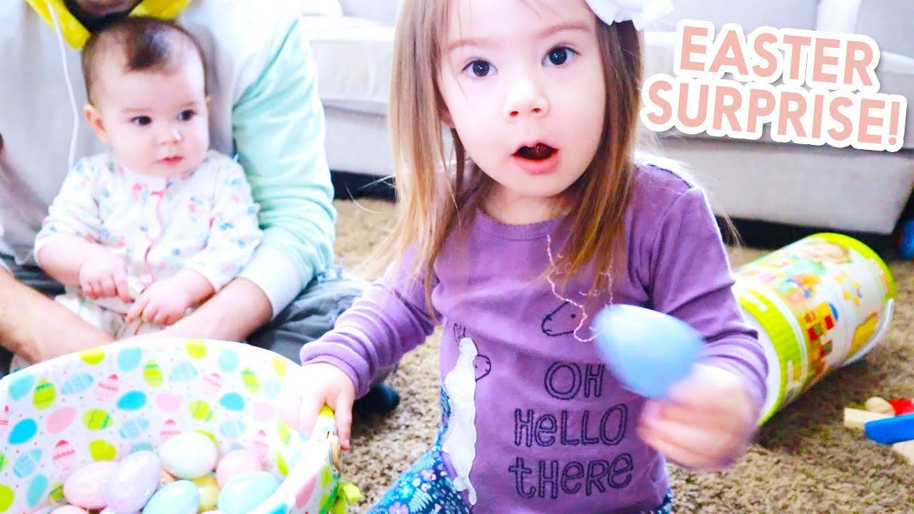 EASTER SURPRISE! - Our First Easter As A Family Of Four!