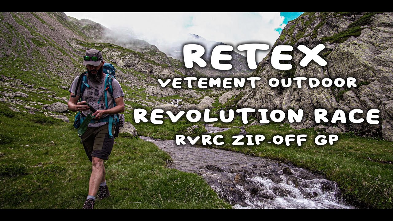Retex vêtement outdoor qualitatif RVRC Zip-off GP, pantalon convertible forêt montagne, rando trek