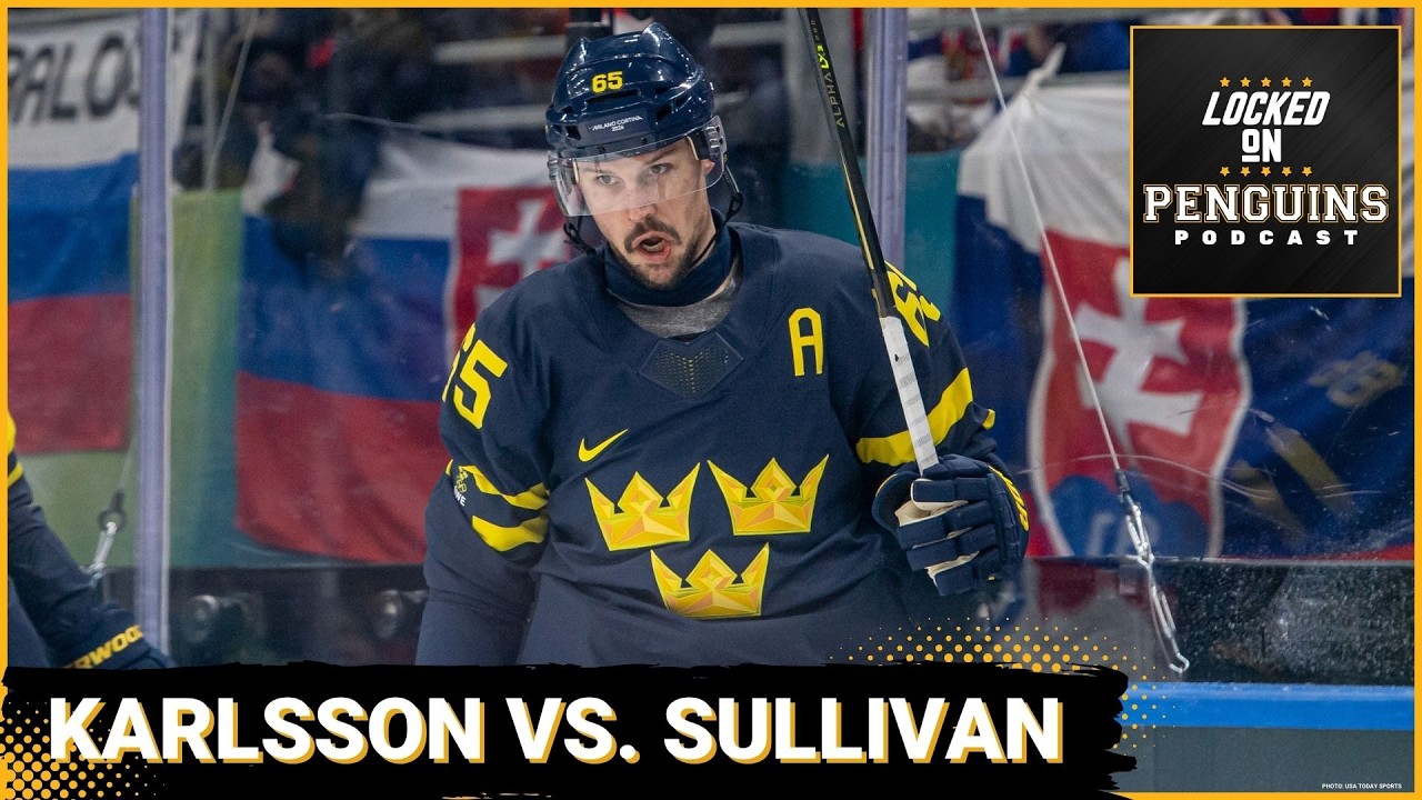 Erik Karlsson and Rickard Rakell will take on their former Penguins coach at the Olympics!