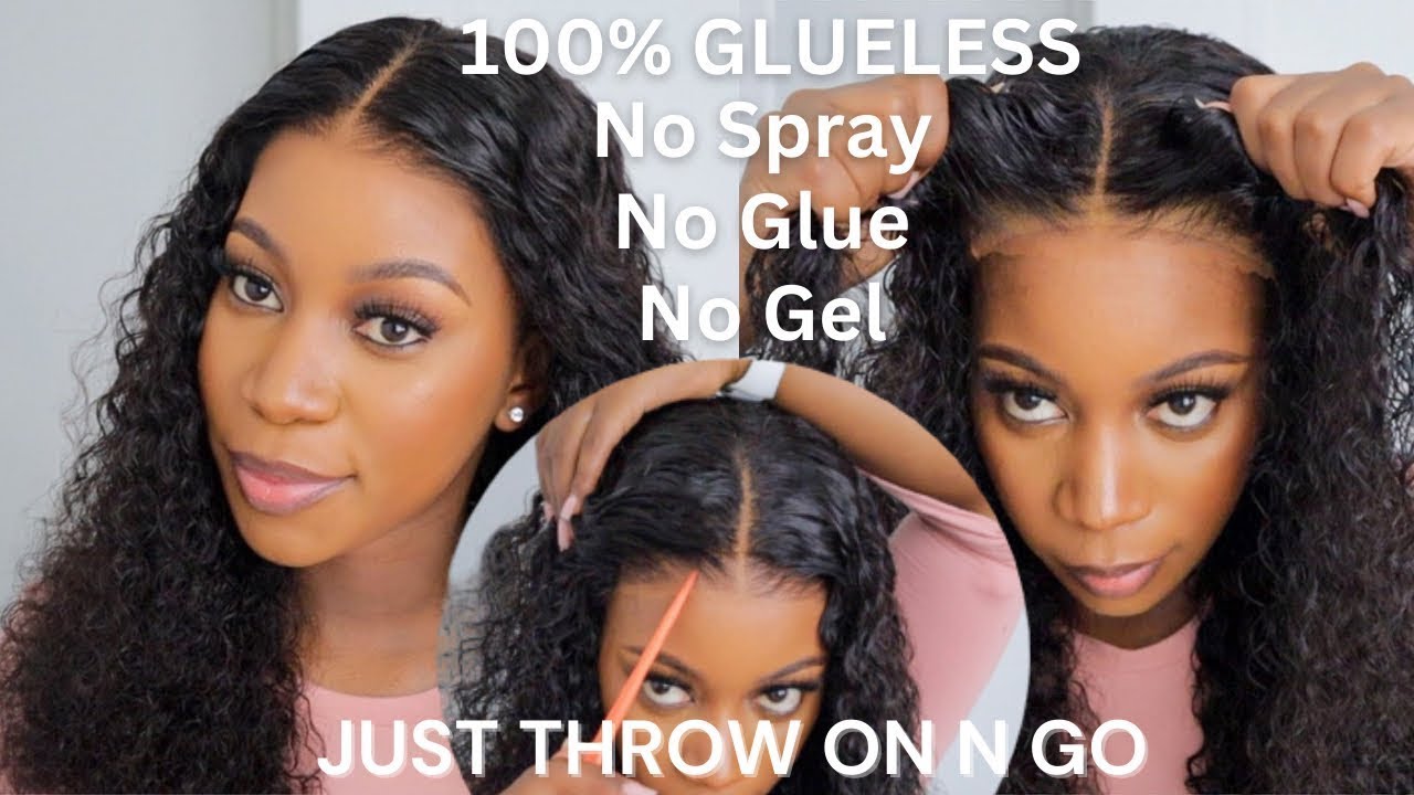 100% Glueless Wig For Beginners! No Spray, No Glue, No Gel!!! OQ HAIR X ZiyandaM #weargowig
